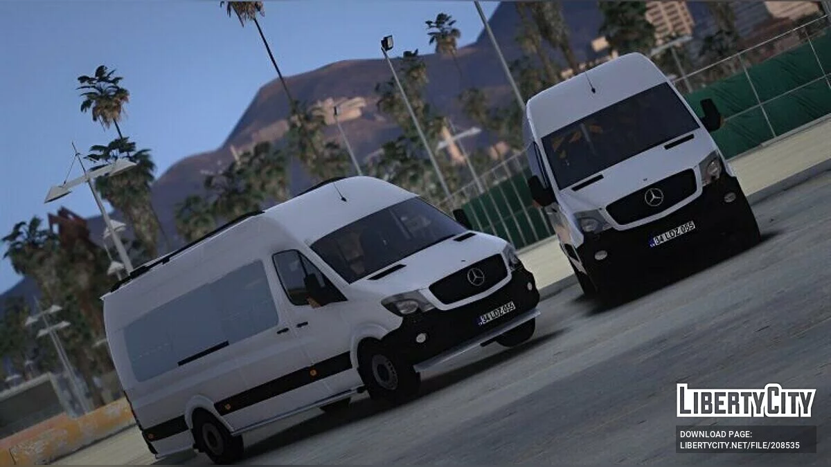 Mercedes-Benz Sprinter Okul Taşıtı / GTA 5