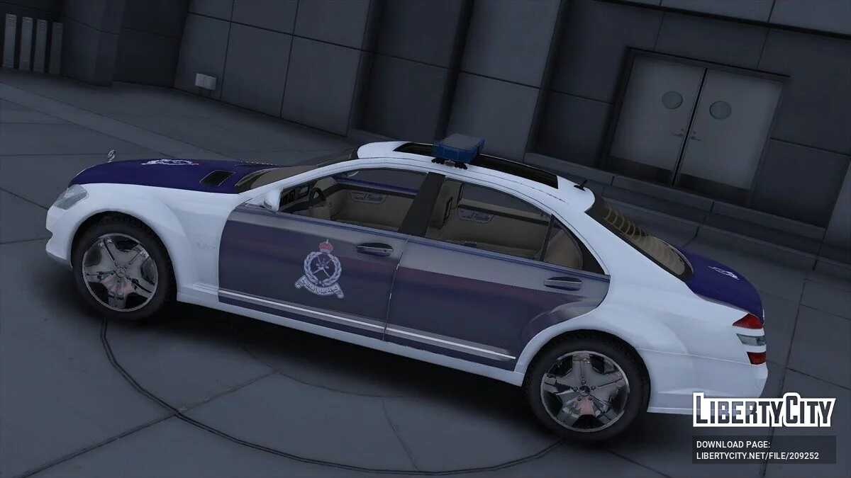 2008 Mercedes-Benz S 600 L Royal Oman Police / GTA 5