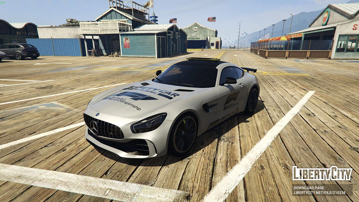 Mercedes-Benz AMG GT R 2017 Güvenlik Aracı F1 / GTA 5