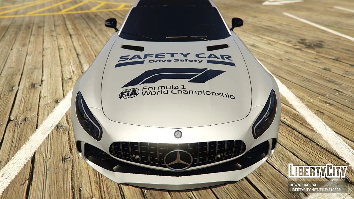 Mercedes-Benz AMG GT R 2017 Güvenlik Aracı F1 / GTA 5