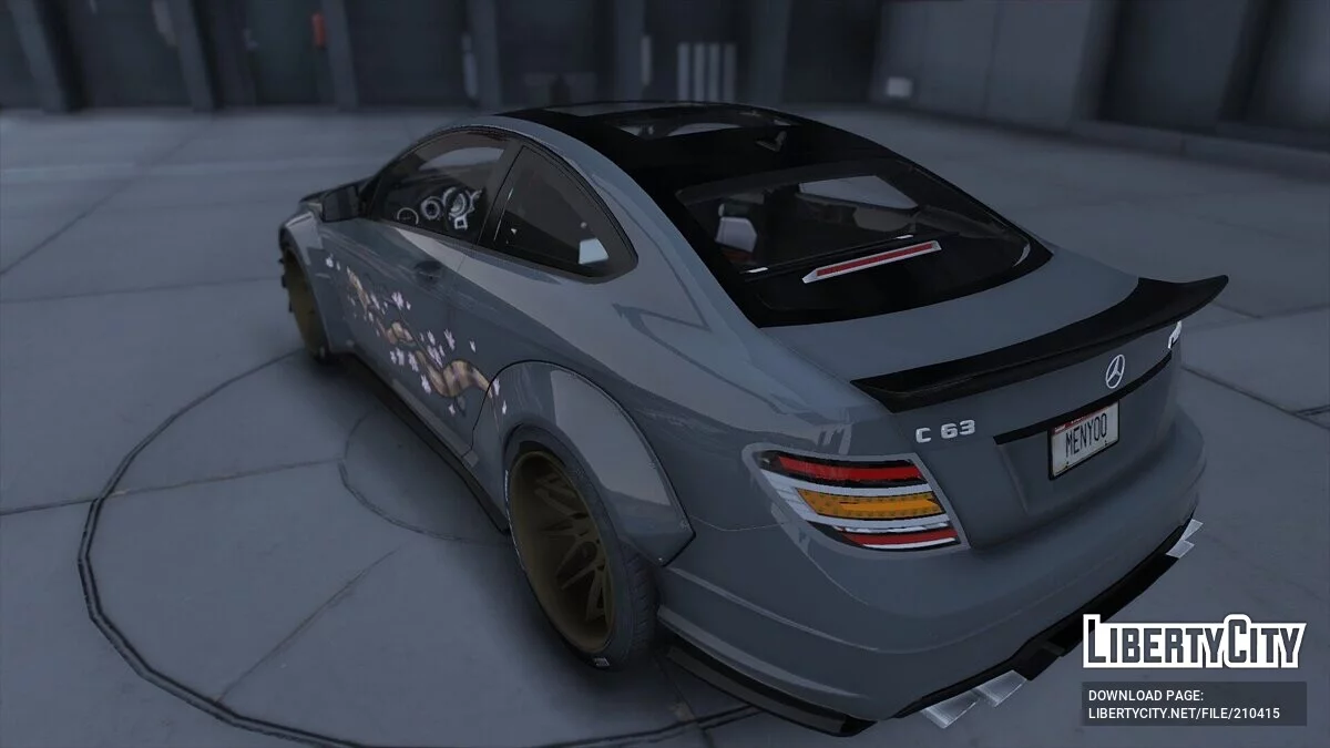 Mercedes-Benz C63 NFS MW Kaze / GTA 5