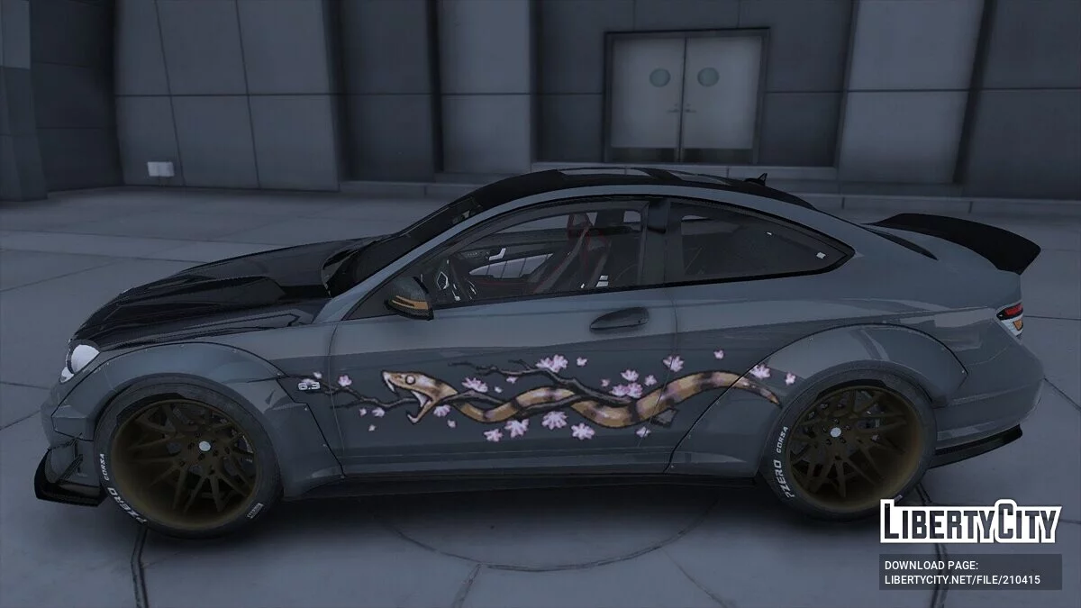 Mercedes-Benz C63 NFS MW Kaze / GTA 5