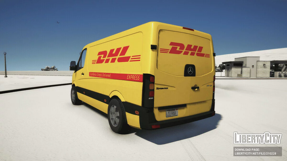 Mercedes Sprinter 211 DHL / GTA 5