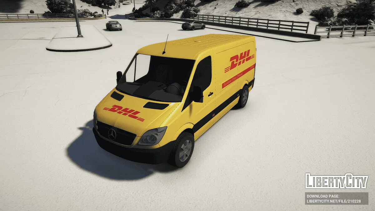Mercedes Sprinter 211 DHL / GTA 5