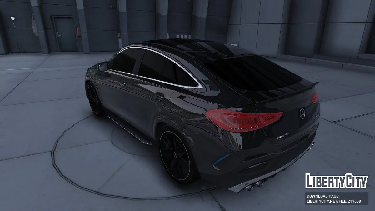 2020 Mercedes GLE 53 Coupe Policja / GTA 5