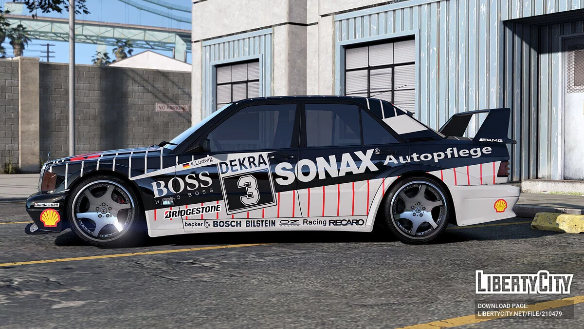 Mercedes-Benz 190E SONAX / GTA 5