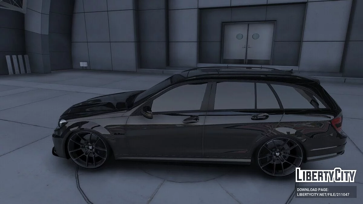 Mercedes-Benz C63 Wagon Black Edtion / GTA 5
