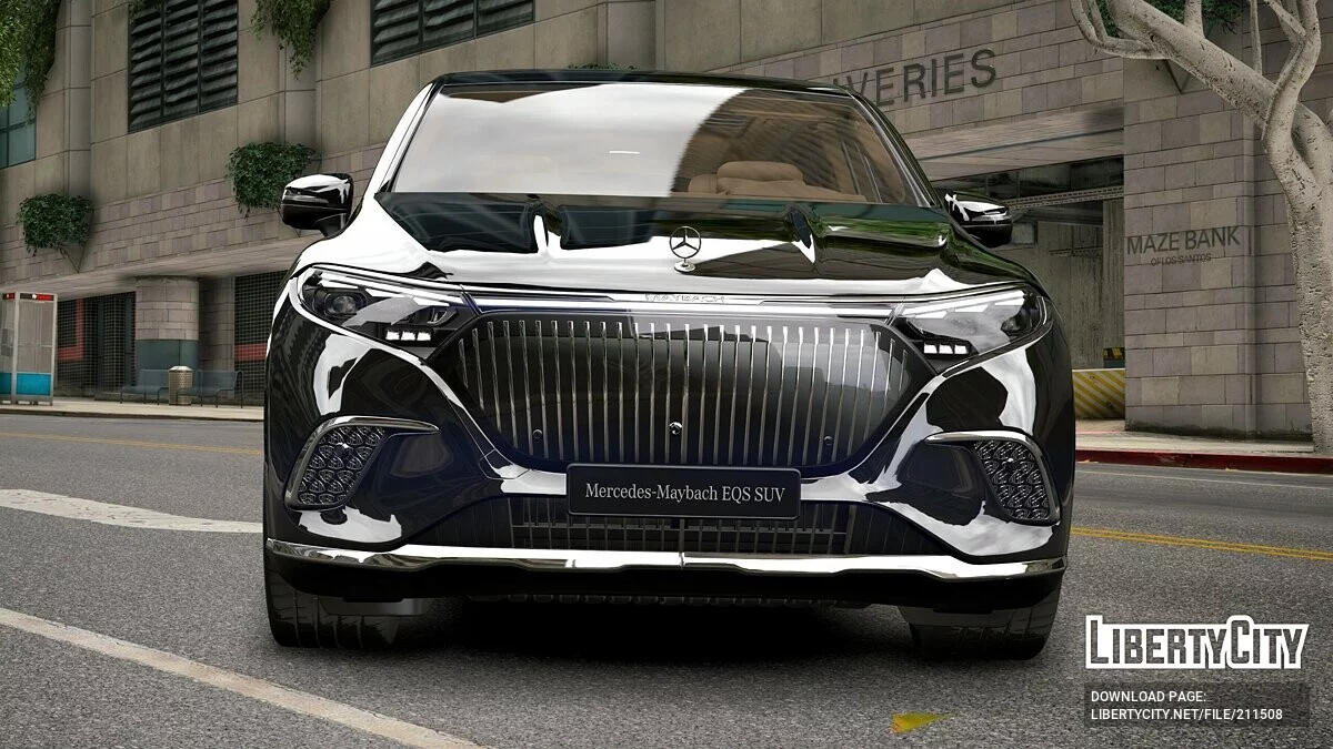 Mercedes-Benz EQS SUV Maybach 2024 / GTA 5