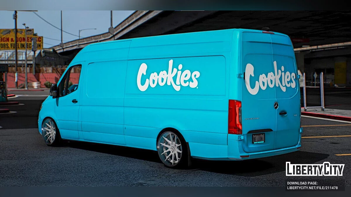 Mercedes Cookies Van / GTA 5
