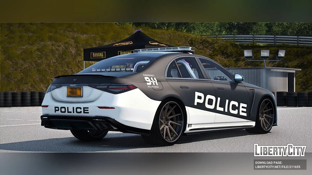 Mercedes S500 Mansory Police / GTA 5