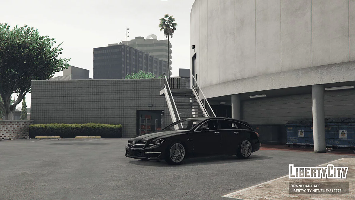 2012 مرسيدس-بنز CLS 63 AMG Shooting Brake x218 v2.1 / جي تي أي 5