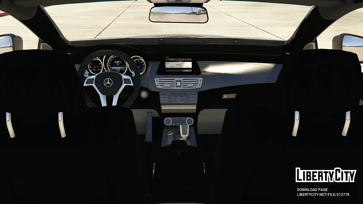 2012 مرسيدس-بنز CLS 63 AMG Shooting Brake x218 v2.1 / جي تي أي 5