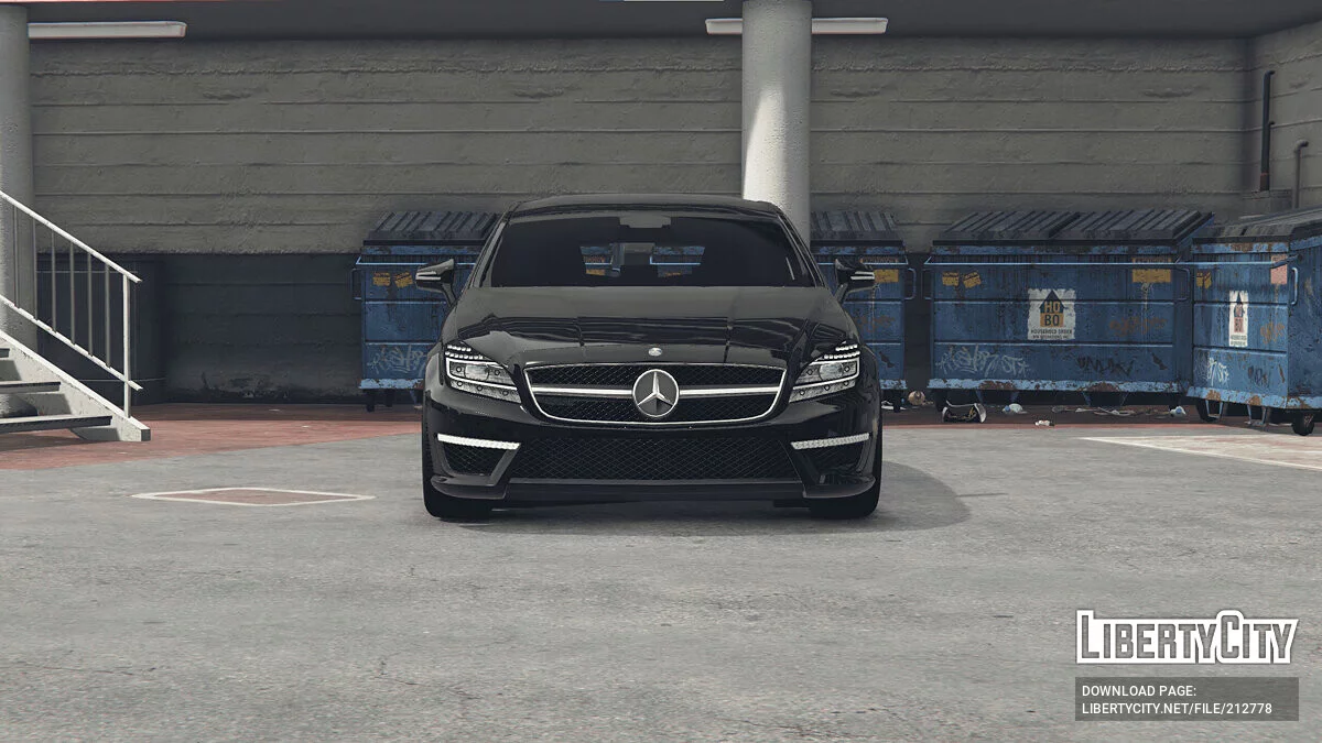 2012 مرسيدس-بنز CLS 63 AMG Shooting Brake x218 v2.1 / جي تي أي 5
