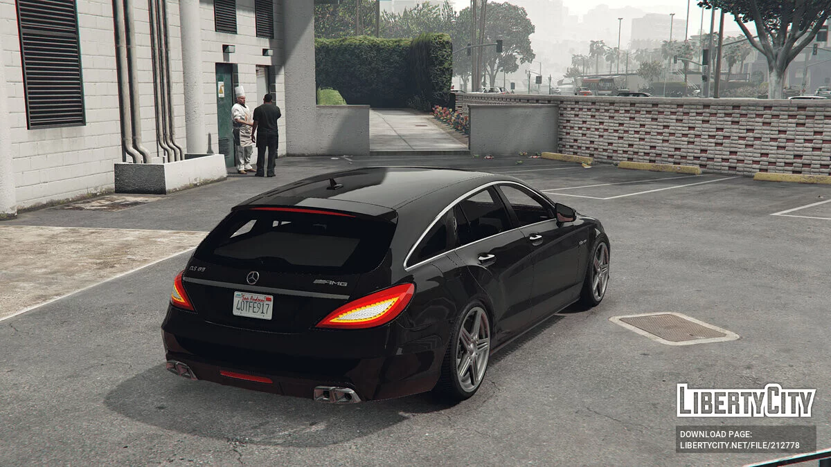 2012 مرسيدس-بنز CLS 63 AMG Shooting Brake x218 v2.1 / جي تي أي 5