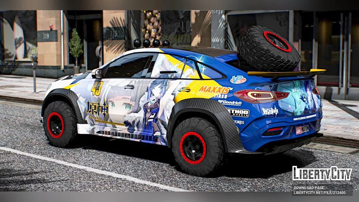 Mercedes 4x4 GLE [2 Liveries] / GTA 5