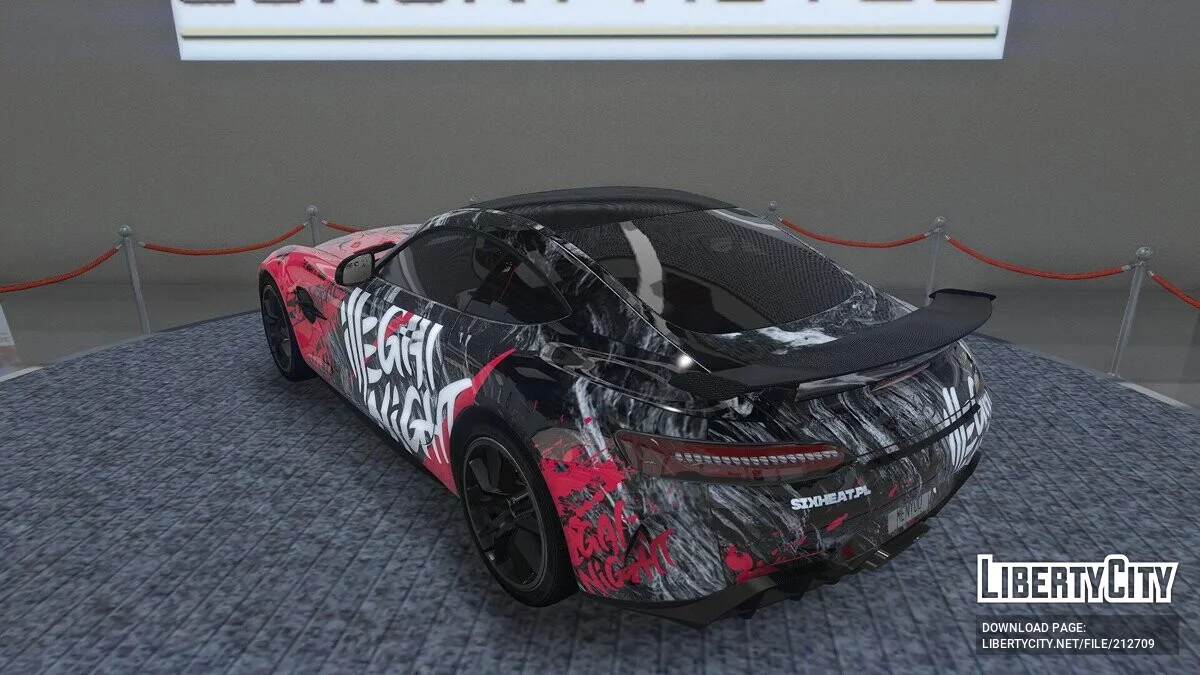 梅赛德斯 AMG GTR 非法之夜 / GTA 5