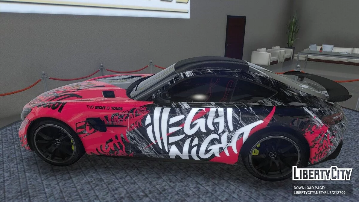 梅赛德斯 AMG GTR 非法之夜 / GTA 5