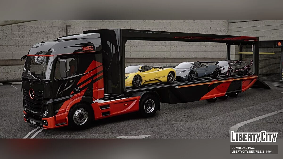 Mercedes-Benz Actros 2020 / GTA 5