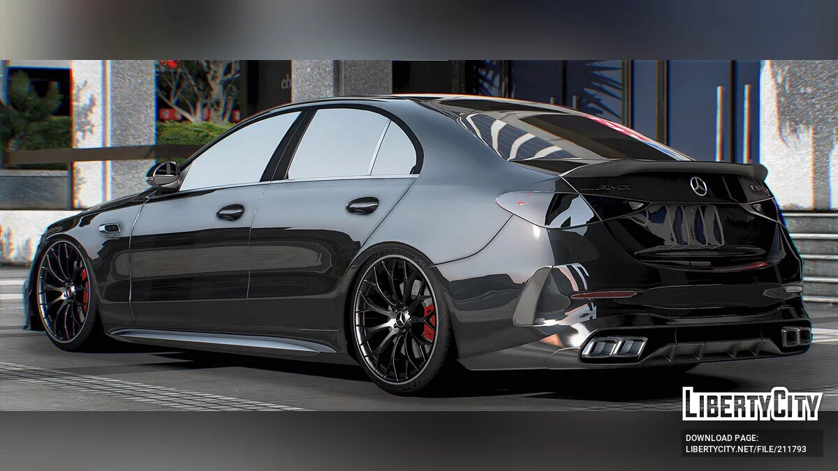 Mercedes-Benz C63s AMG 2023 Alçaltılmış (5 Kişilik) Özelleştirilmiş / GTA 5