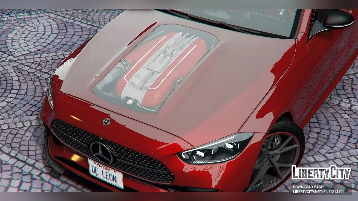 2022 梅赛德斯 C 级 W206 交换法拉利 / GTA 5