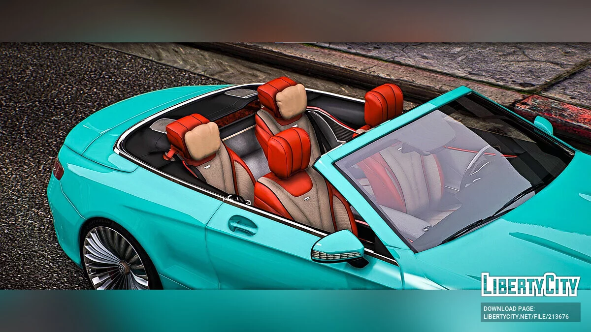Mercedes-Benz Maybach S650 Cabriolet Brabus / GTA 5
