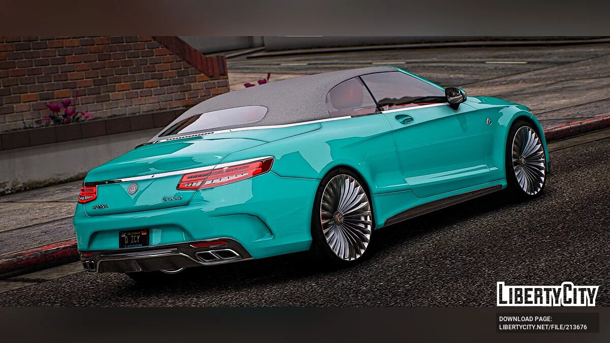 Mercedes-Benz Maybach S650 Cabriolet Brabus / GTA 5