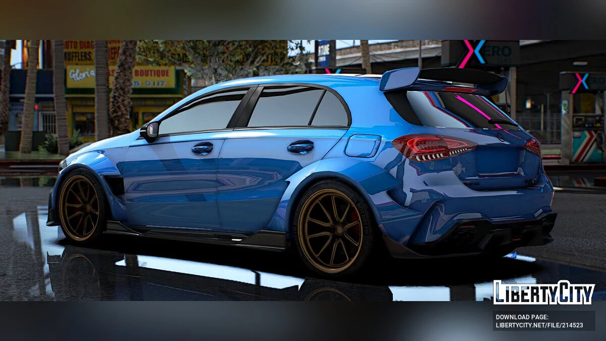 Mercedes A45 Atarius Kit / GTA 5