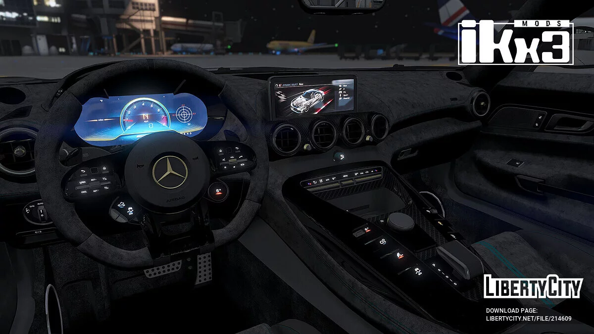 Mercedes AMG GT Black Series 2021 / GTA 5