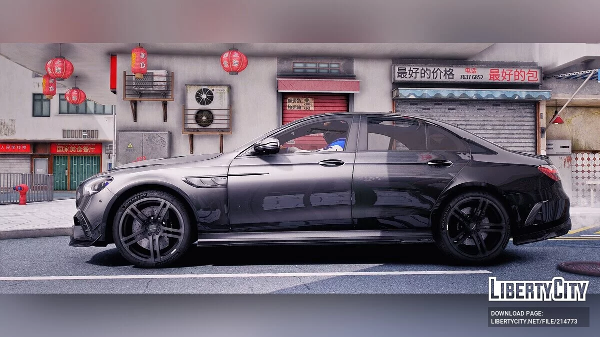 Mercedes E63 Mansory 2022 / GTA 5