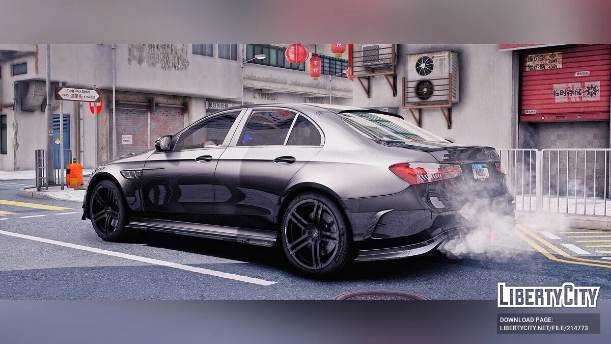 Mercedes E63 Mansory 2022 / GTA 5