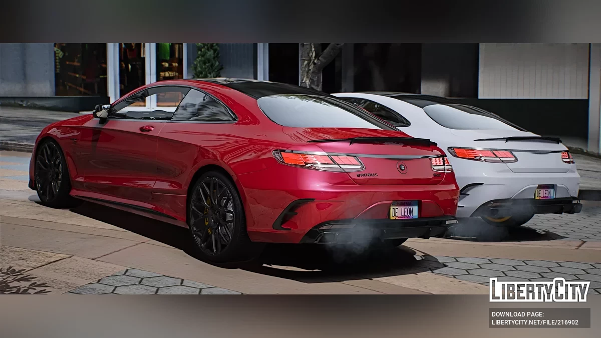 2021 Mercedes Brabus 800 Coupe 4matic+ (C217) Remastered / GTA 5
