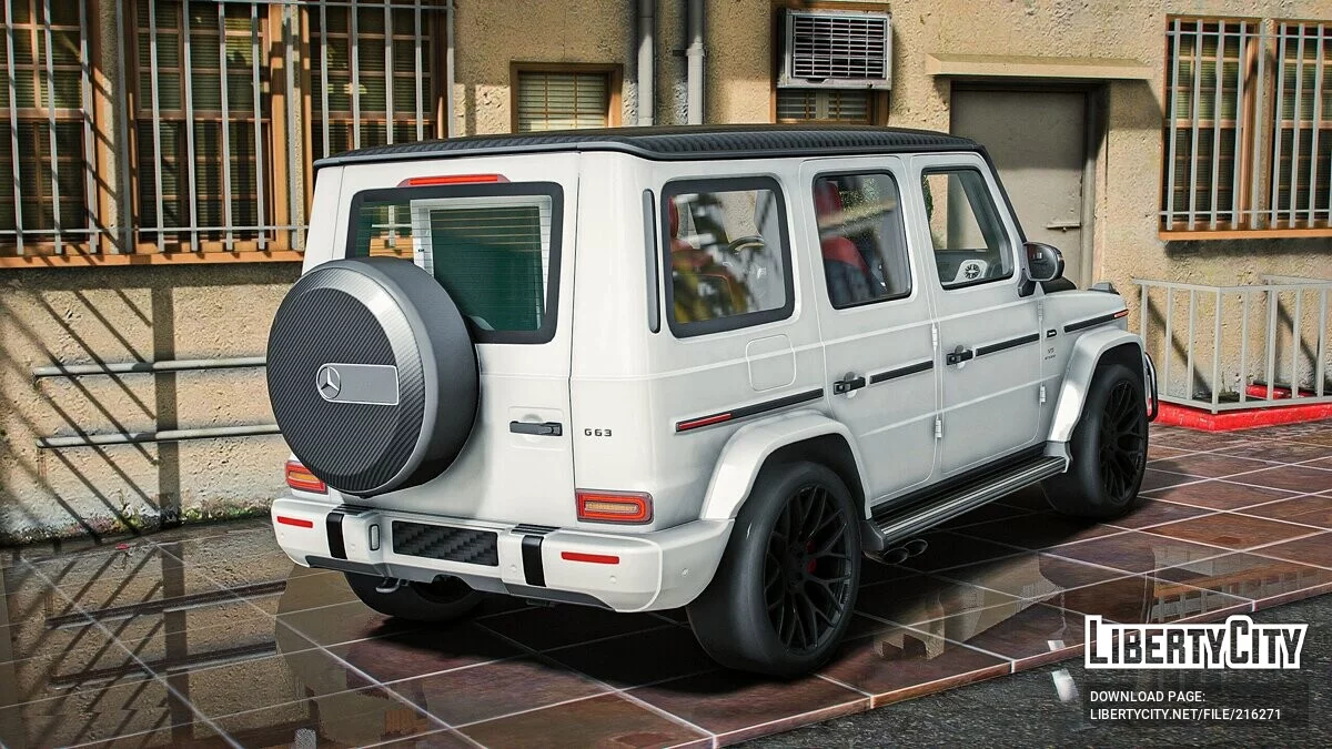 Edição Mafia do Mercedes Benz G63 / GTA 5