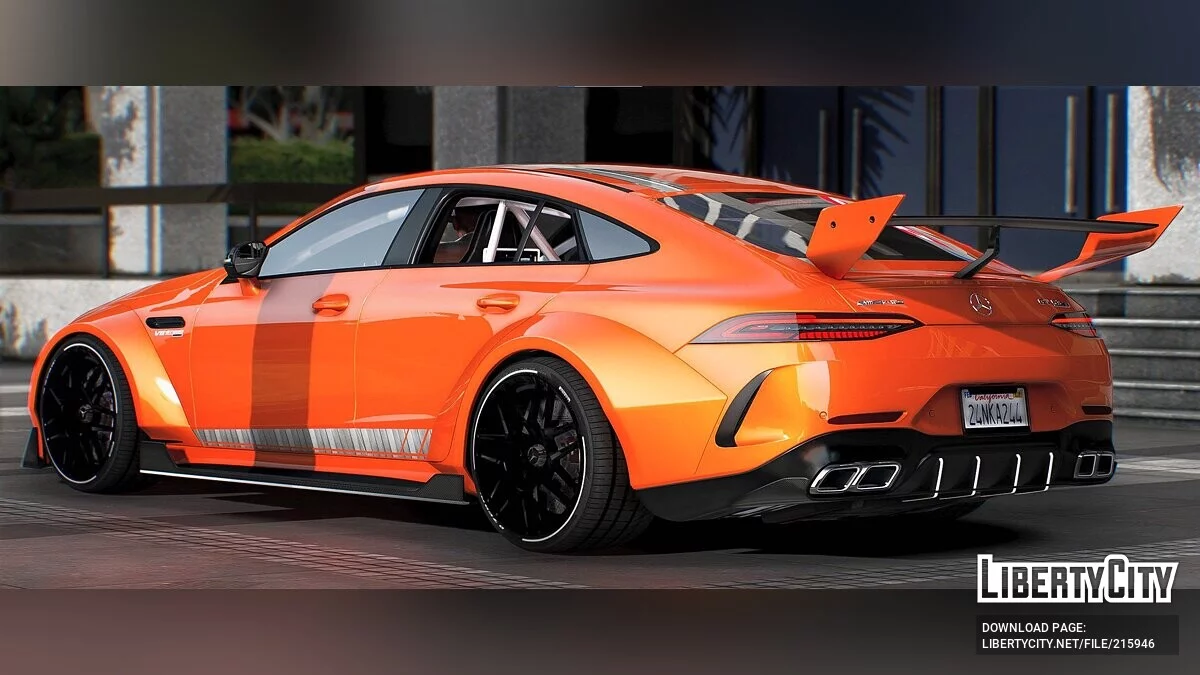 Mercedes GT63 Beast Edition 6 Seater Slider / GTA 5