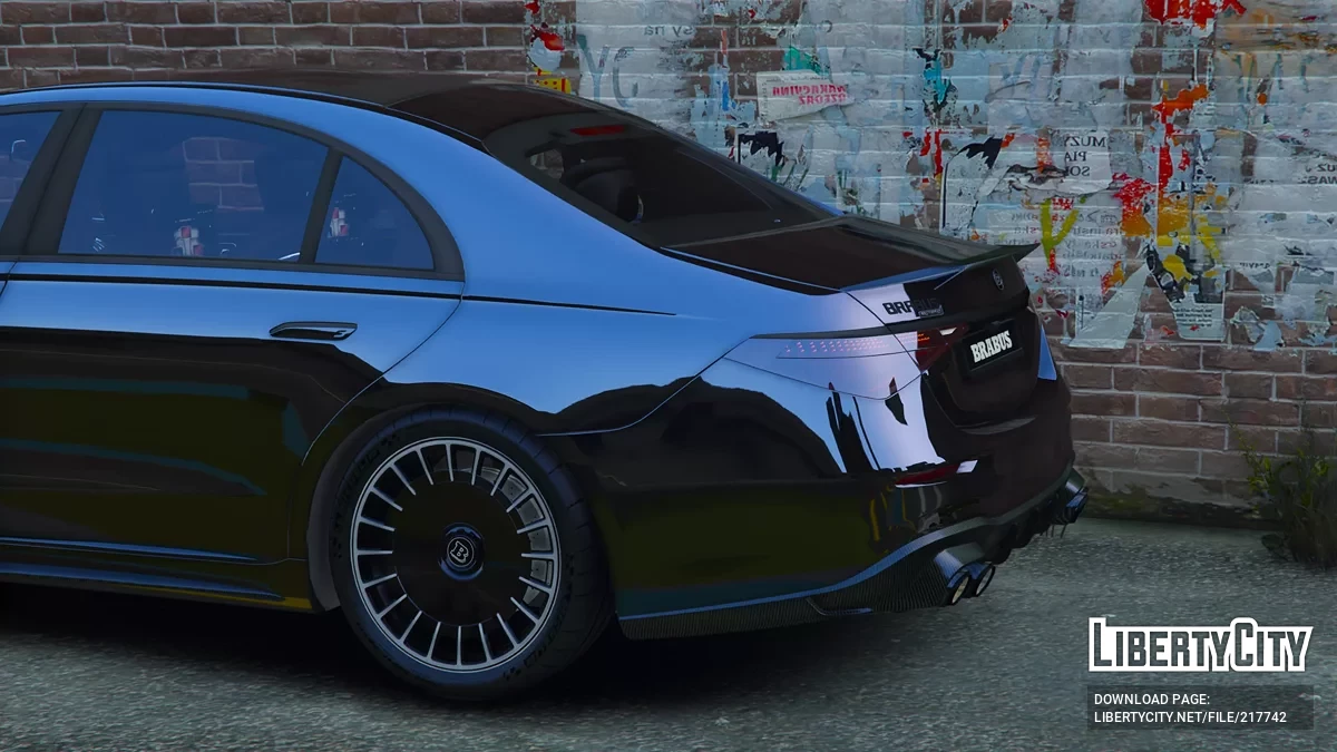 2024 Mercedes Benz AMG S63 Brabus 930 v1.0 / GTA 5