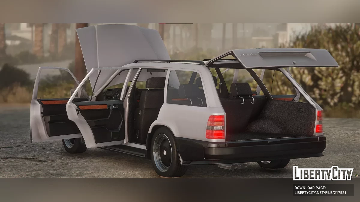 Mercedes-Benz S124 300TE Hammer / GTA 5