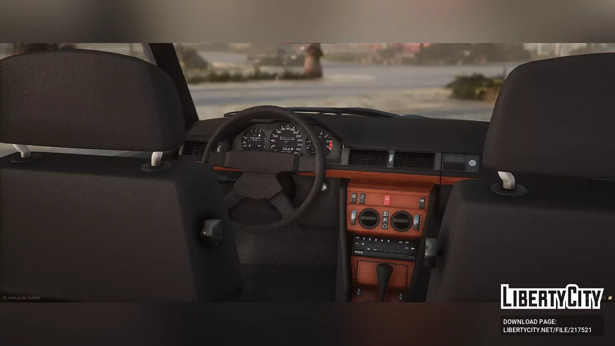 Mercedes-Benz S124 300TE Hammer / GTA 5