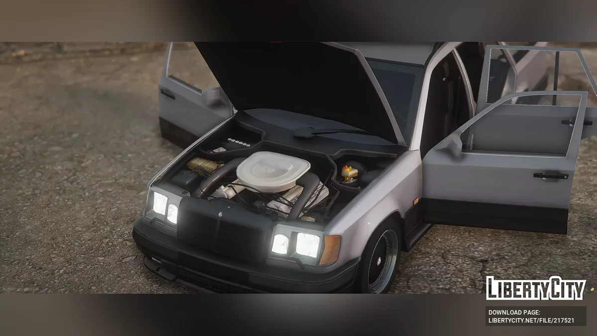 Mercedes-Benz S124 300TE Hammer / GTA 5