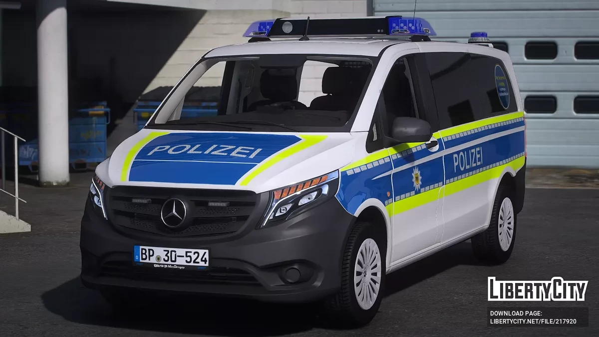 Mercedes-Benz Vito FuStw Федеральної поліції / GTA 5