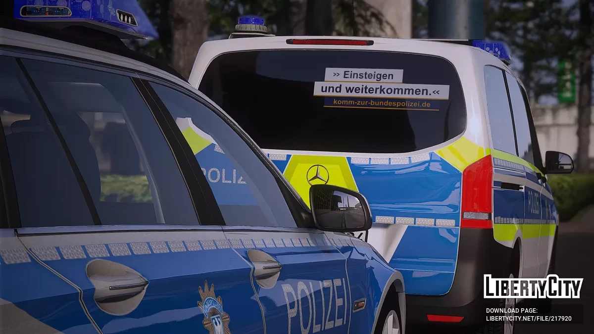 Mercedes-Benz Vito FuStw Федеральної поліції / GTA 5