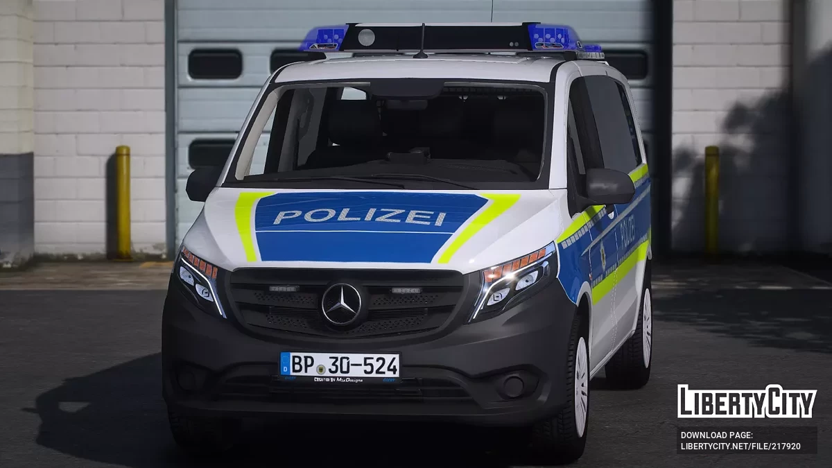 Mercedes-Benz Vito FuStw Федеральної поліції / GTA 5