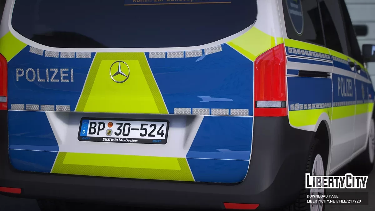 Mercedes-Benz Vito FuStw Федеральної поліції / GTA 5