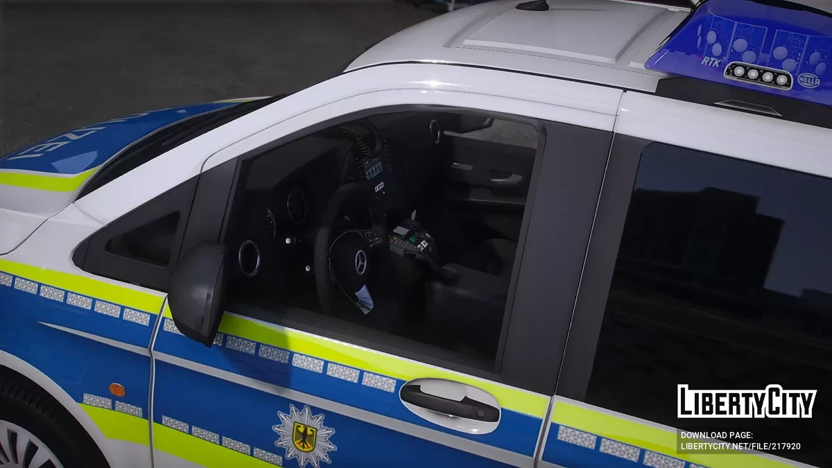 Mercedes-Benz Vito FuStw Федеральної поліції / GTA 5