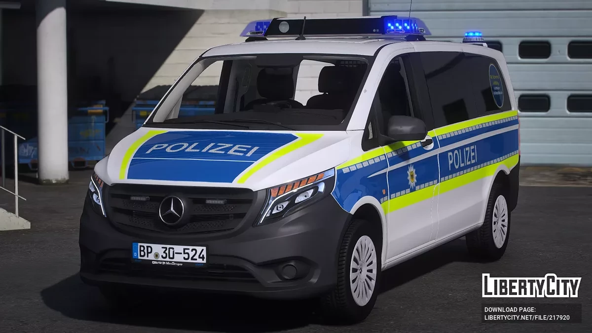 Mercedes-Benz Vito FuStw Федеральної поліції / GTA 5