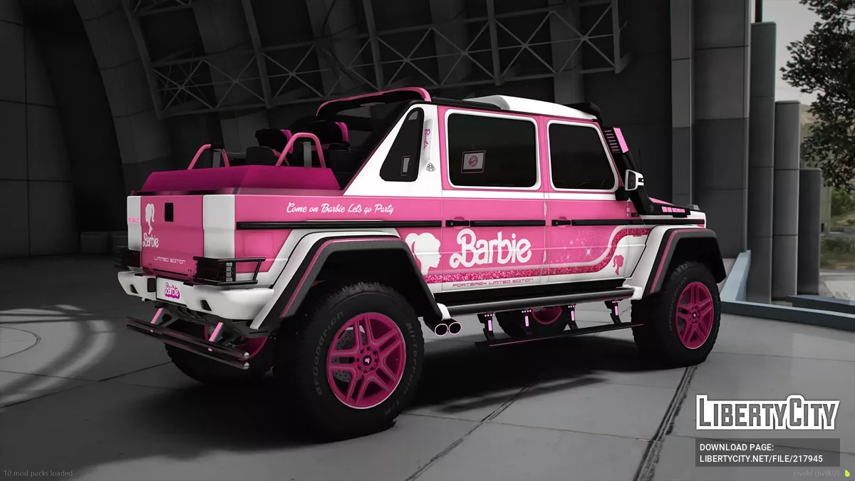 Mercedes-Maybach G650 Landaulet Barbie / جي تي أي 5