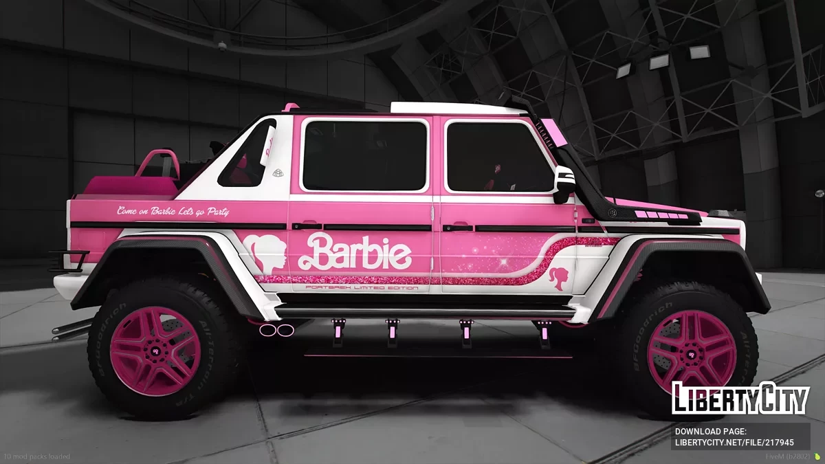Mercedes-Maybach G650 Landaulet Barbie / جي تي أي 5