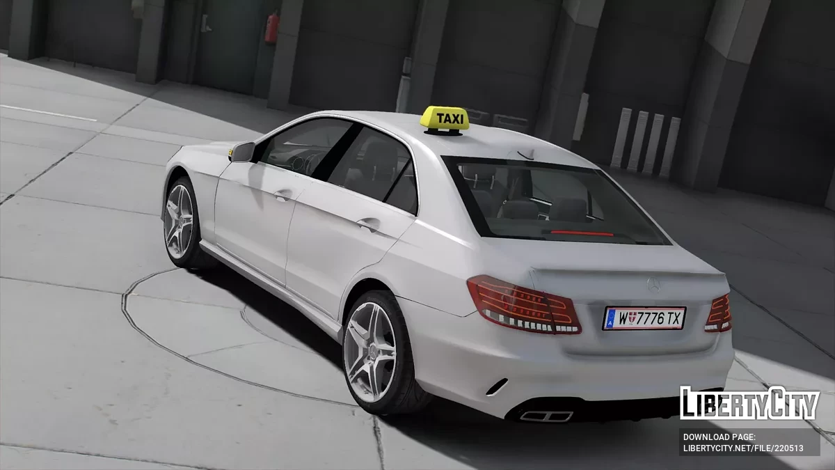 Mercedes-Benz E-Class Wien Taxi v1.0 / GTA 5