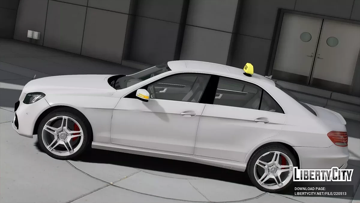 Mercedes-Benz E-Class Wien Taxi v1.0 / GTA 5