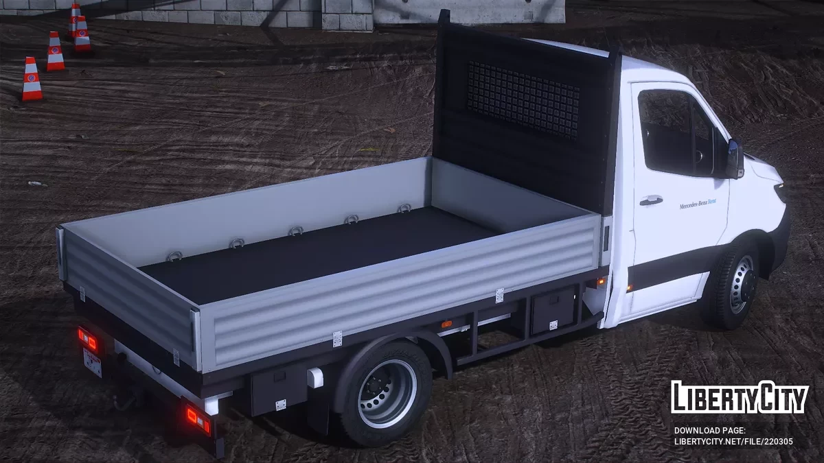 Mercedes-Benz Sprinter 2019 Pritsche / GTA 5