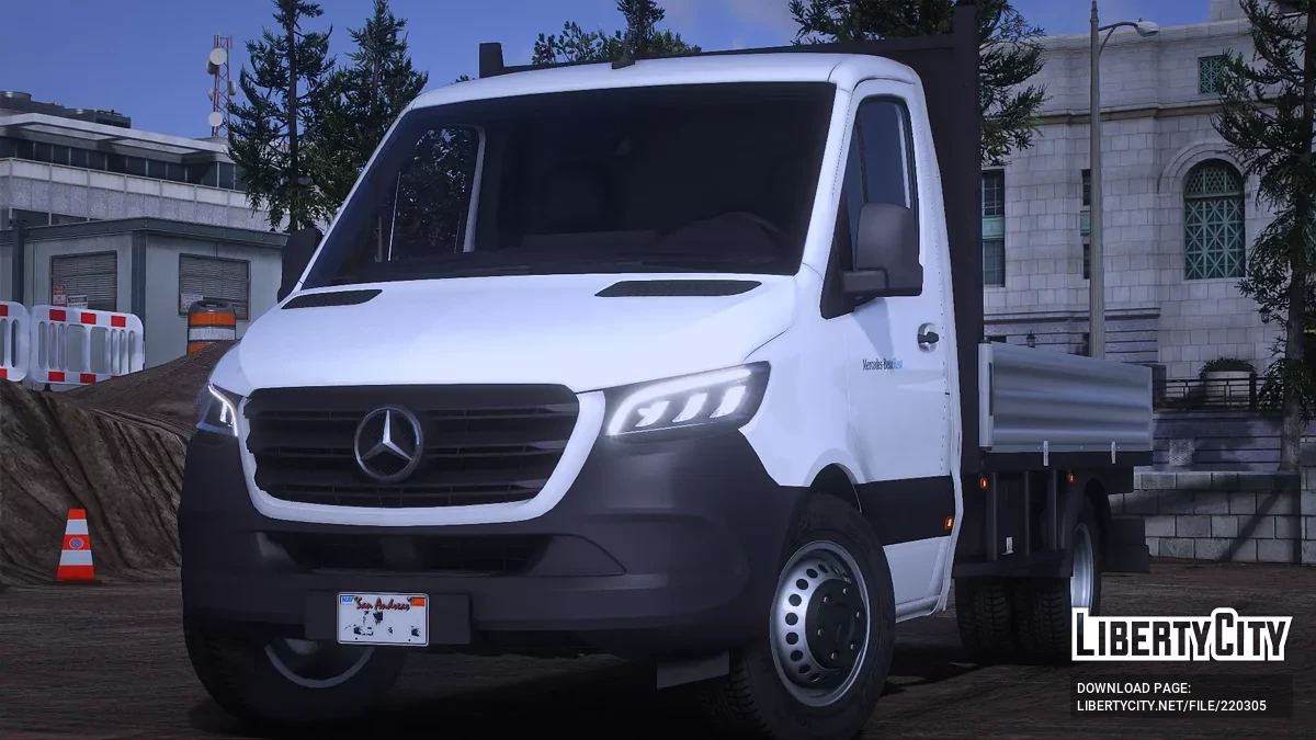 Mercedes-Benz Sprinter 2019 Pritsche / GTA 5