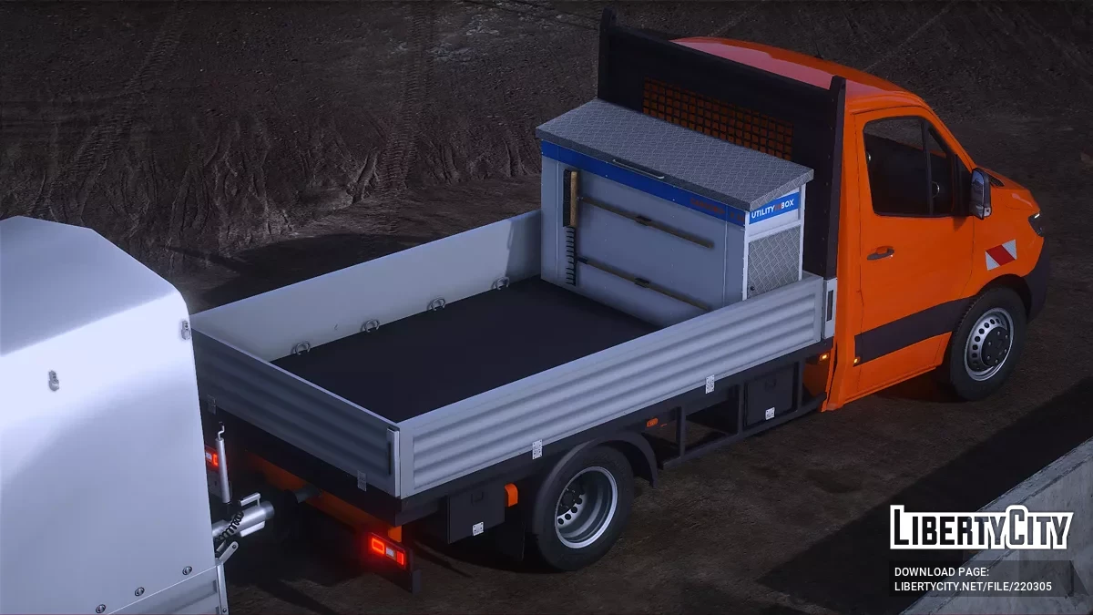 Mercedes-Benz Sprinter 2019 Pritsche / GTA 5
